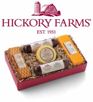 Hickory Farms Summer Sausage and Cheese